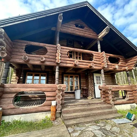 Ihana Log With Sauna & Hot Tub Near Turku Villa *
