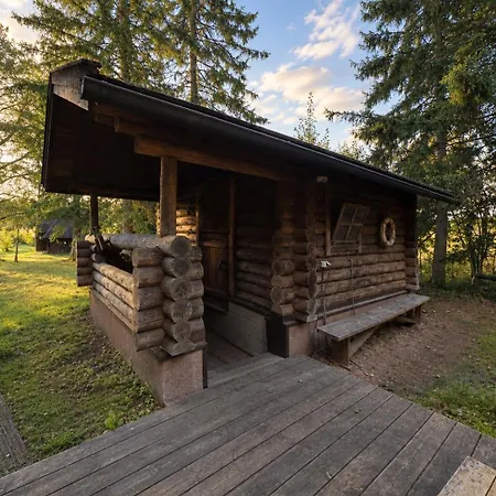 Ihana Log With Sauna & Hot Tub Near Turku *